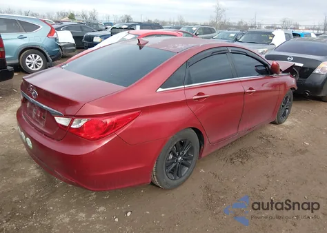 2011 Hyundai Sonata Gls from USA, damaged, VIN 5NPEB4AC7BH066339
